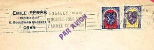 Oran enveloppes pub 614